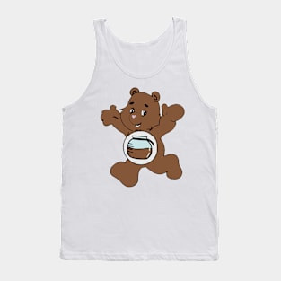 Caffeine Bear Tank Top